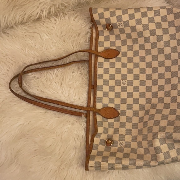 Louis Vuitton Damier Azur MM Neverfull - Picture 15 of 17